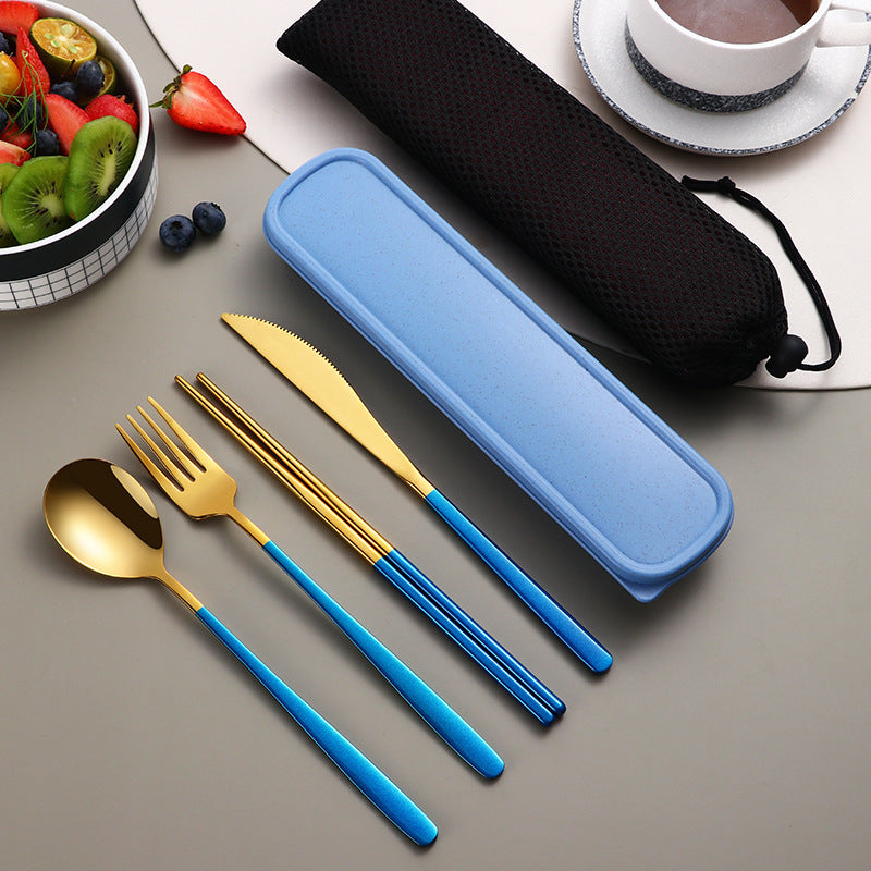 Dinnerware Set Flatware Kitchen Accessories Camping