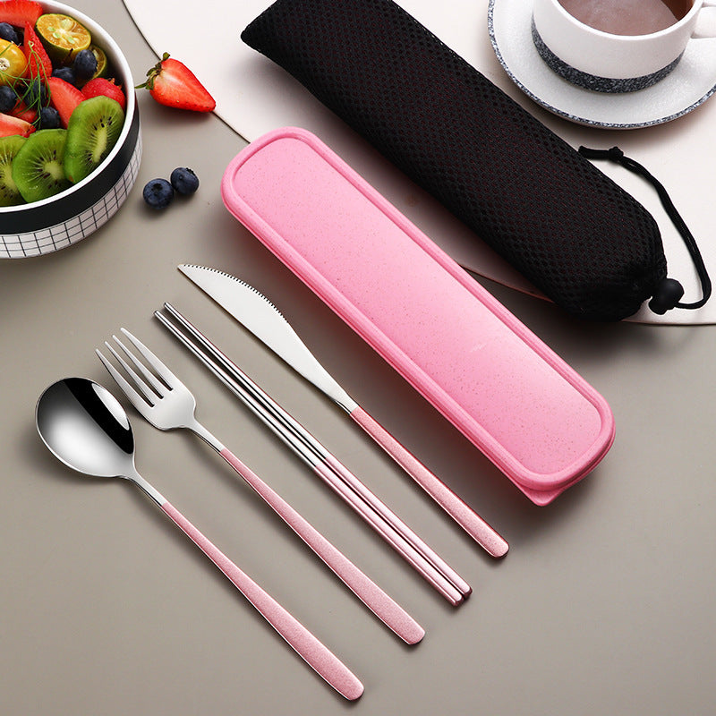 Dinnerware Set Flatware Kitchen Accessories Camping