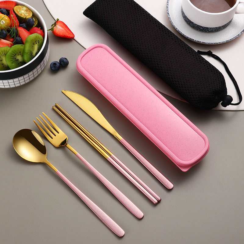 Dinnerware Set Flatware Kitchen Accessories Camping