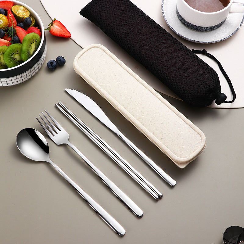 Dinnerware Set Flatware Kitchen Accessories Camping