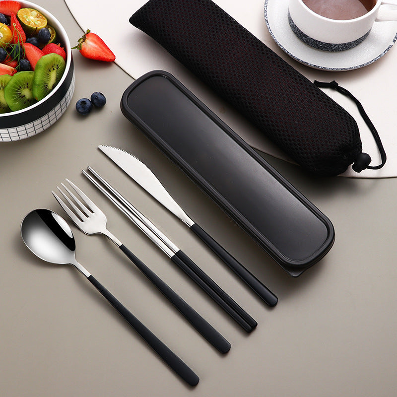 Dinnerware Set Flatware Kitchen Accessories Camping