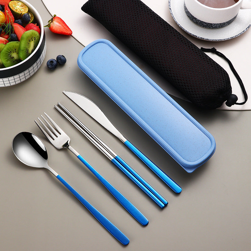 Dinnerware Set Flatware Kitchen Accessories Camping