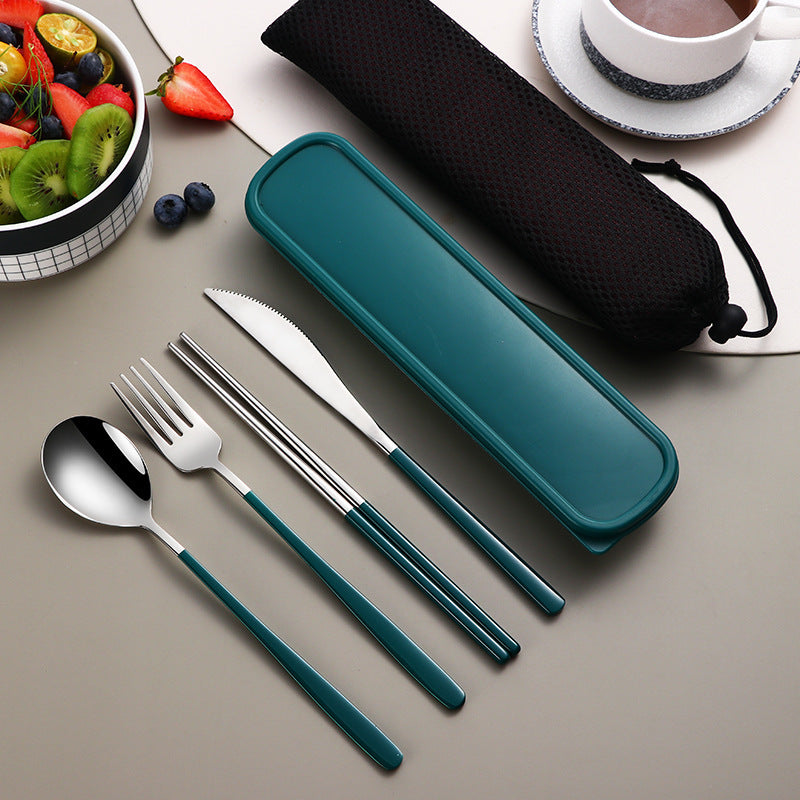 Dinnerware Set Flatware Kitchen Accessories Camping