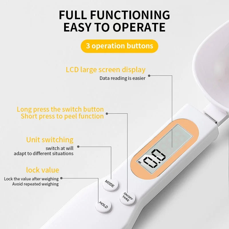 Kitchen Scale Measuring Spoon Scale