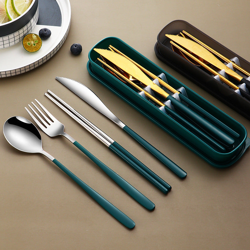 Dinnerware Set Flatware Kitchen Accessories Camping