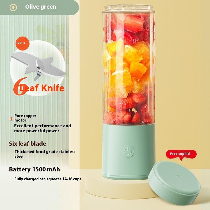 Household Portable Juicer Cup Rechargeable Electric