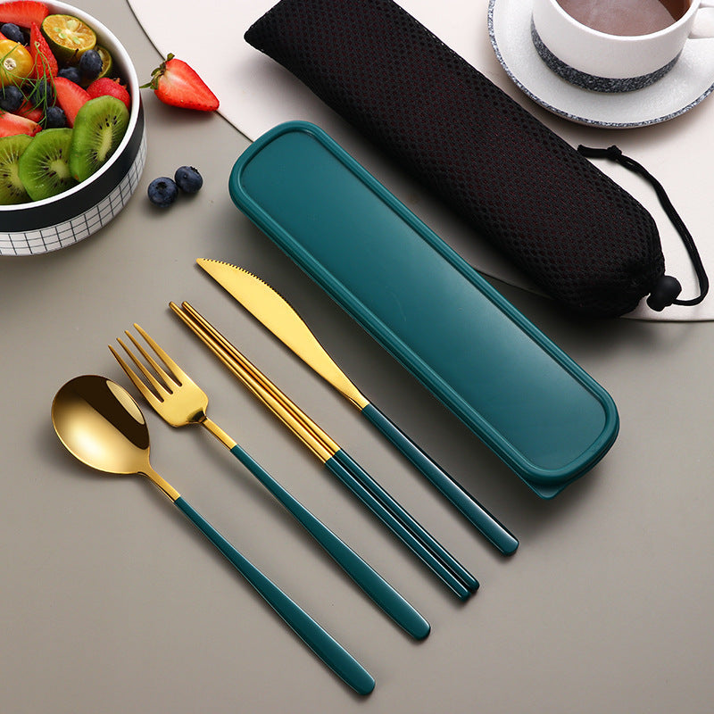 Dinnerware Set Flatware Kitchen Accessories Camping