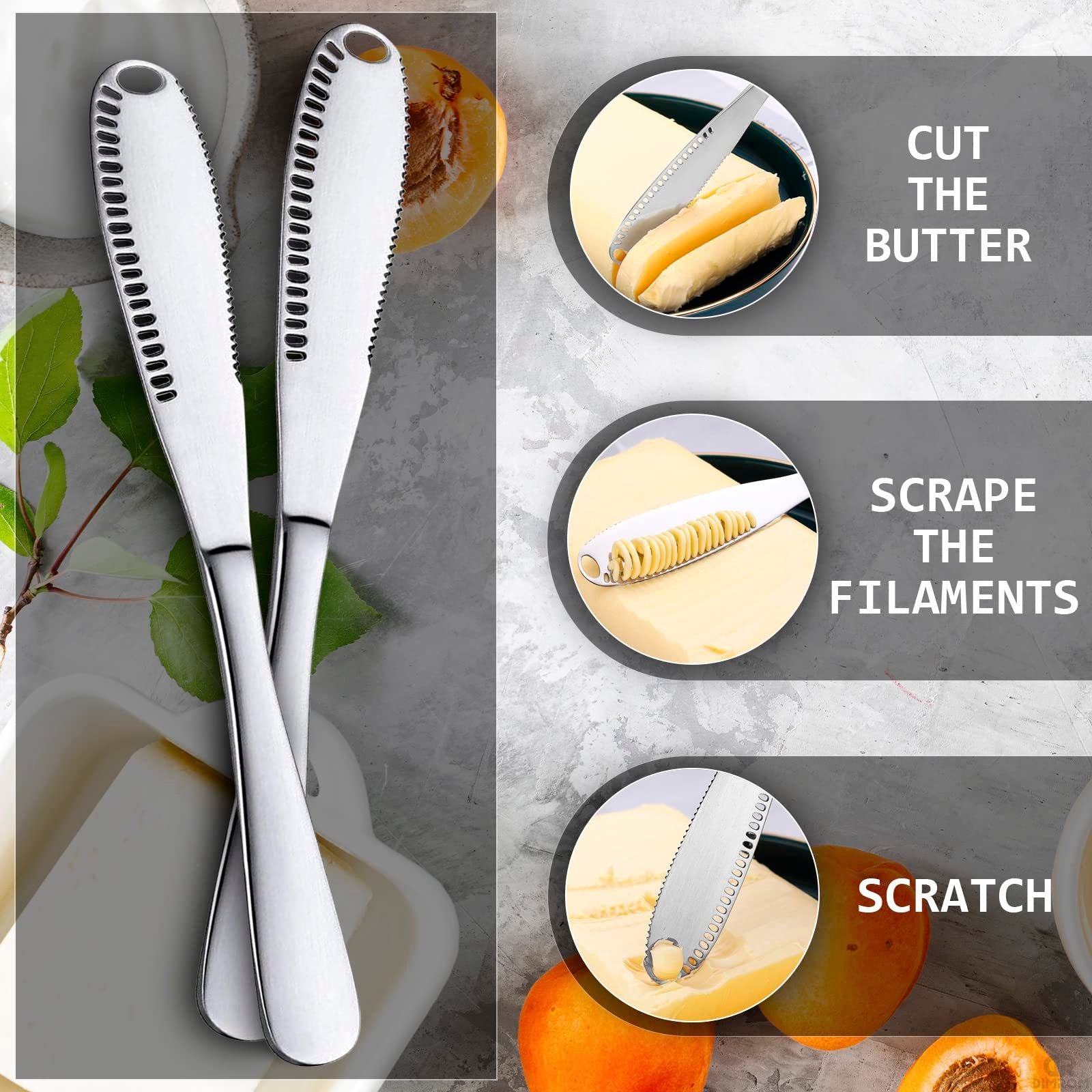 Stainless Steel Butter Spreader Knife